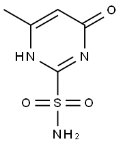 2-Pyrimidinesulfonamide,1,4-dihydro-6-methyl-4-oxo-(9CI) 结构式