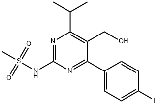 5-Hydroxyde((3R,5R)-3,5-dihydroxyhexanoate) Rosuvastatin 结构式