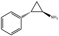 (1R,2S)-2-苯基-环丙胺 结构式