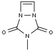 1,3,5-Triazabicyclo[3.2.0]hept-6-ene-2,4-dione,3-methyl-(9CI) 结构式