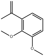 1,2-二甲氧基-3-(丙-1-烯-2-基)苯 结构式