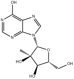 2'-C-Methylinosine 结构式