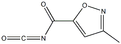 5-Isoxazolecarbonylisocyanate,3-methyl-(9CI) 结构式