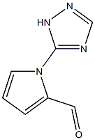 1H-Pyrrole-2-carboxaldehyde,1-(1H-1,2,4-triazol-3-yl)-(9CI) 结构式