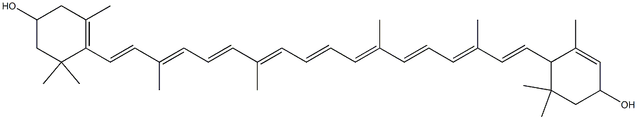 13-CIS-LUTEIN 结构式