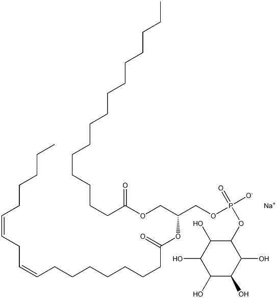 (大豆)磷脂酰肌醇钠 结构式