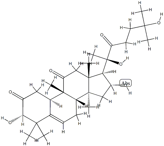 四氢异葫芦素I 结构式