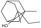 Tricyclo[3.3.1.13,7]decan-2-ol, 2-ethyl-1,3-dimethyl- (9CI) 结构式