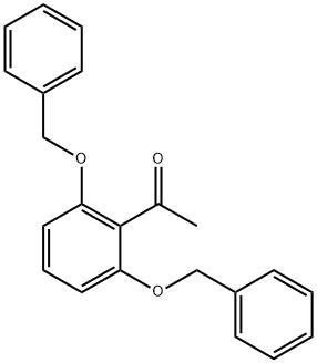2',6'-二(苄氧基)苯乙酮 结构式
