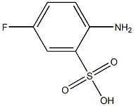 5-Fluoroorthanilic acid (SO3H=1) 结构式