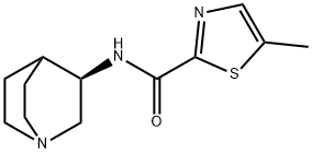 2-Thiazolecarboxamide,N-(3R)-1-azabicyclo[2.2.2]oct-3-yl-5-methyl-(9CI) 结构式