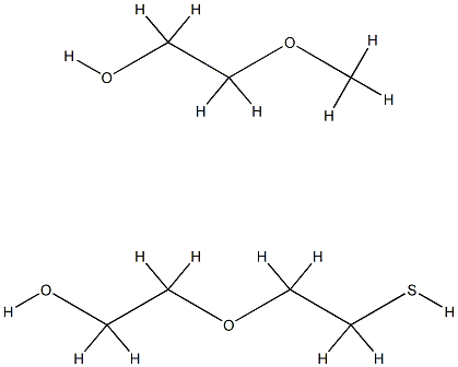 O-[2-(3-巯基丙酰基氨基)乙基]-O′-甲基聚乙二醇 结构式
