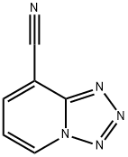 8-氰基[1,5-A]吡啶并四氮唑 结构式