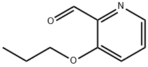 2-Pyridinecarboxaldehyde,3-propoxy-(9CI) 结构式