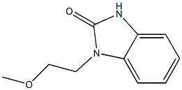 2H-Benzimidazol-2-one,1,3-dihydro-1-(2-methoxyethyl)-(9CI) 结构式