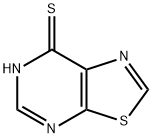 9-thia-2,4,7-triazabicyclo[4.3.0]nona-2,7,10-triene-5-thione 结构式