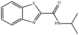 2-Benzothiazolecarboxamide,N-(1-methylethyl)-(9CI) 结构式