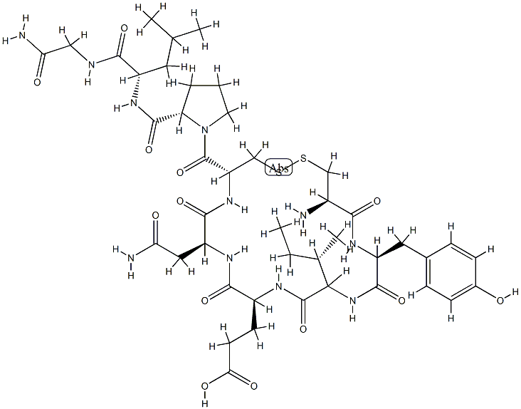 谷氨酸催产素 结构式