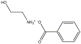 苯甲酸MEA盐 结构式