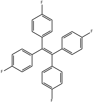 1,1,2,2-Tetrakis(4-fluorophenyl)ethene 结构式