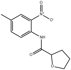 2-Furancarboxamide,tetrahydro-N-(4-methyl-2-nitrophenyl)-(9CI) 结构式