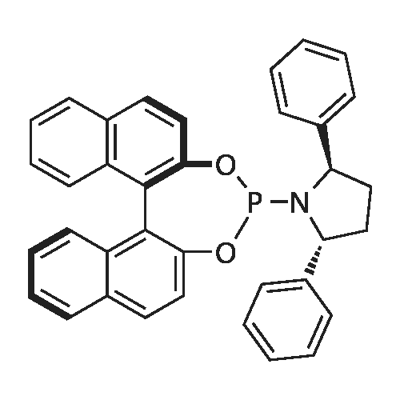 (R,R,R)-1-(3,5-二氧杂-4-磷杂环庚二烯并[2,1-A:3,4-A′]二萘-4-基)-2,5-二苯基吡咯烷 结构式