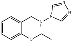 4H-1,2,4-Triazol-4-amine,N-[(2-ethoxyphenyl)methyl]-(9CI) 结构式