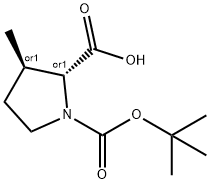 (2S,3S)-1-(tert-butoxycarbonyl)-3-methylpyrrolidine-2-carboxylicacid