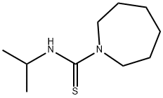 1H-Azepine-1-carbothioamide,hexahydro-N-(1-methylethyl)-(9CI) 结构式