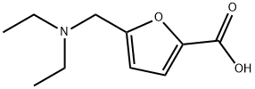 5-[(diethylamino)methyl]-2-furoic acid(SALTDATA: FREE) 结构式