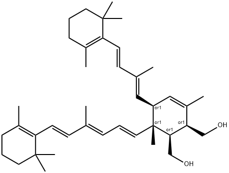 鯨肝油醇 结构式