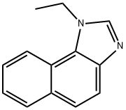 1H-Naphth[1,2-d]imidazole,1-ethyl-(6CI,7CI,9CI) 结构式