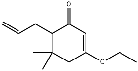 2-Cyclohexen-1-one,3-ethoxy-5,5-dimethyl-6-(2-propenyl)-(9CI) 结构式