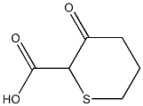 2H-Thiopyran-2-carboxylicacid,tetrahydro-3-oxo-(9CI) 结构式