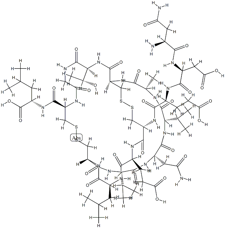 普卡那肽 结构式