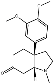 蕃杏科生物碱 结构式