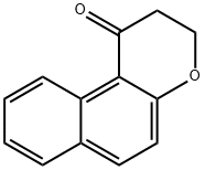 2,3-二氢-1H-萘并[2,1-B]吡喃-1-酮 结构式