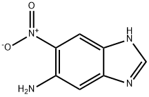 1H-Benzimidazol-5-amine,6-nitro-(9CI) 结构式