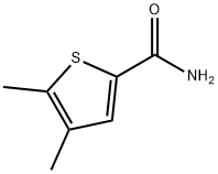 2.3-二甲基噻吩-5-甲酰胺 结构式