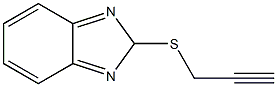 2H-Benzimidazole,2-(2-propynylthio)-(9CI) 结构式