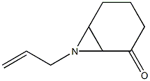 7-Azabicyclo[4.1.0]heptan-2-one,7-(2-propenyl)-(9CI) 结构式