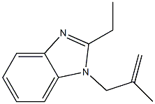 1H-Benzimidazole,2-ethyl-1-(2-methyl-2-propenyl)-(9CI) 结构式