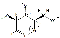 4H-1,2-Oxazine-4,5-diol,5,6-dihydro-6-(hydroxymethyl)-,(4R,5S,6R)-(9CI) 结构式