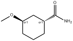 Cyclohexanecarboxamide, 3-methoxy-, (1R,3R)-rel- (9CI) 结构式