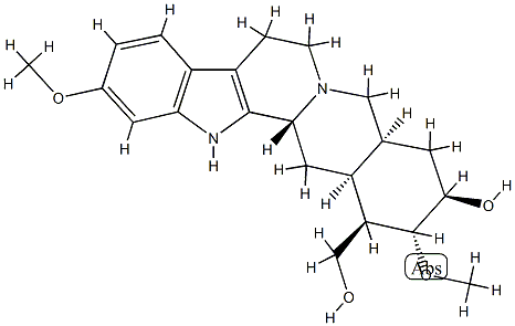 16,18-reserpinediol 结构式