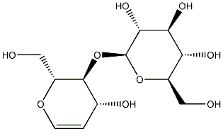 D-纤维二糖烯 结构式