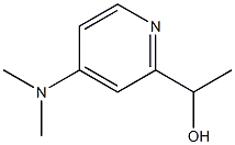 2-Pyridinemethanol,4-(dimethylamino)-alpha-methyl-(9CI) 结构式