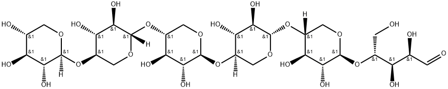 木六糖 结构式