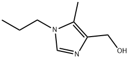 1H-Imidazole-4-methanol,5-methyl-1-propyl-(9CI) 结构式