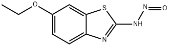 2-Benzothiazolamine,6-ethoxy-N-nitroso-(9CI) 结构式